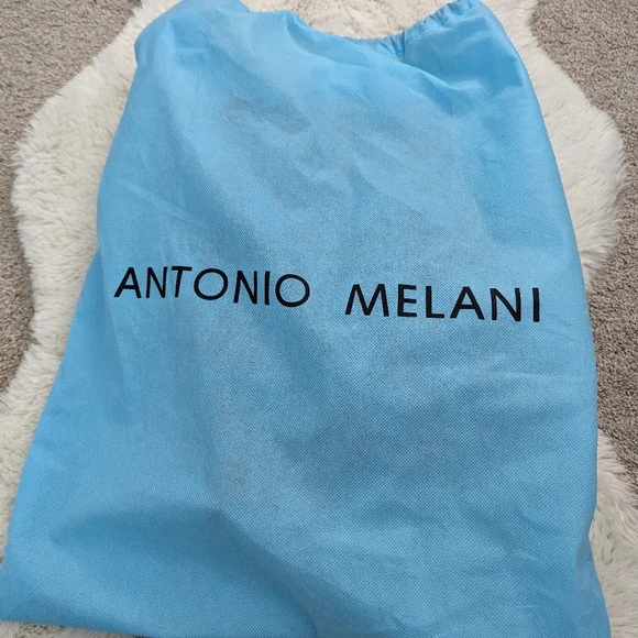 ANTONIO MELANI Brown Patent Leather Purse - Picture 7 of 7